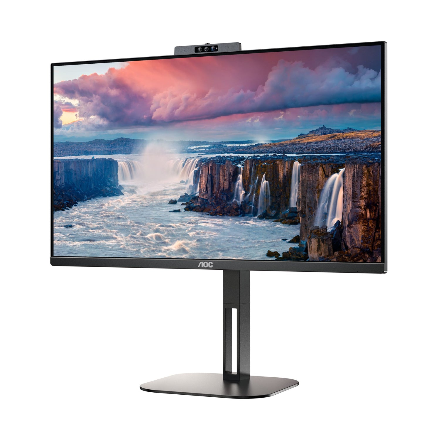 AOC V5 24V5CW 23.8 Inch Full HD IPS Panel USB-C USB-A HDMI DisplayPort LED Monitor