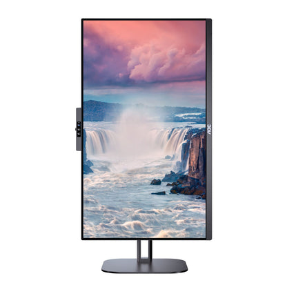 AOC V5 24V5CW 23.8 Inch Full HD IPS Panel USB-C USB-A HDMI DisplayPort LED Monitor