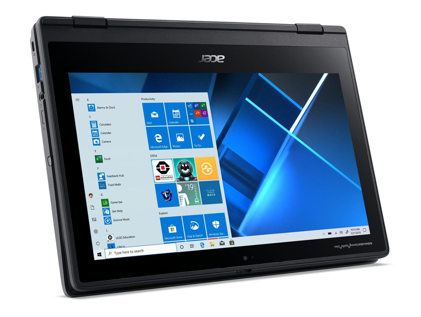 Acer TravelMate B3 Spin 11 Inch Intel Celeron N6000 4GB RAM 128GB Windows 11 Pro Education