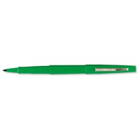 Paper Mate Flair Fibre Tip Pen Medium Point 0.7mm Green (Pack 12) S0191033 - NWT FM SOLUTIONS - YOUR CATERING WHOLESALER