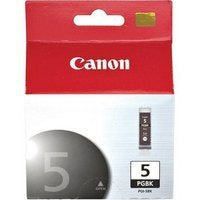 Canon PGI5BK Black Standard Capacity Ink Cartridge 26ml - 0628B001 - NWT FM SOLUTIONS - YOUR CATERING WHOLESALER