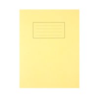 Silvine 9x7 inch/229x178mm Exercise Book Ruled Yellow 80 Pages (Pack 10) - EX103 - NWT FM SOLUTIONS - YOUR CATERING WHOLESALER