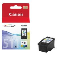 Canon CL511 Cyan Magenta Yellow Standard Capacity Ink Cartridge 9ml - 2972B001 - NWT FM SOLUTIONS - YOUR CATERING WHOLESALER