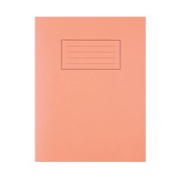 Silvine 9x7 inch/229x178mm Exercise Book 5mm Square 80 Pages Orange (Pack 10) - EX105 - NWT FM SOLUTIONS - YOUR CATERING WHOLESALER