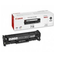Canon 718BK Black Standard Capacity Toner Cartridge 3.4k pages - 2662B002 - NWT FM SOLUTIONS - YOUR CATERING WHOLESALER