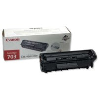 Canon 703BK Black Standard Capacity Toner Cartridge 2k pages - 7616A005 - NWT FM SOLUTIONS - YOUR CATERING WHOLESALER