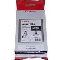 Canon PFI102BK Black Standard Capacity Ink Cartridge 130ml - 0895B001 - NWT FM SOLUTIONS - YOUR CATERING WHOLESALER