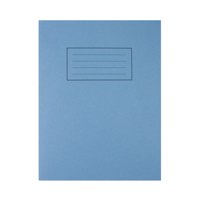 Silvine 9x7 inch/229x178mm Exercise Book 7mm Square 80 Pages Blue (Pack 10) - EX106 - NWT FM SOLUTIONS - YOUR CATERING WHOLESALER