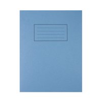 Silvine 9x7 inch/229x178mm Exercise Book Ruled Blue 80 Pages (Pack 10) - EX104 - NWT FM SOLUTIONS - YOUR CATERING WHOLESALER