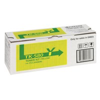 Kyocera TK580Y Yellow Toner Cartridge 2.8k pages - 1T02KTANL0 - NWT FM SOLUTIONS - YOUR CATERING WHOLESALER