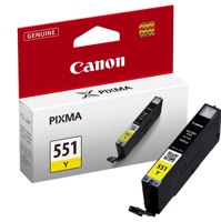 Canon CLI551Y Yellow Standard Capacity Ink Cartridge 7ml - 6511B001 - NWT FM SOLUTIONS - YOUR CATERING WHOLESALER