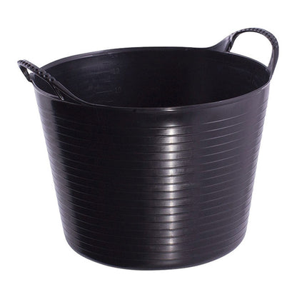 Gorilla Flexi Tub Black Recycled 38 Litre