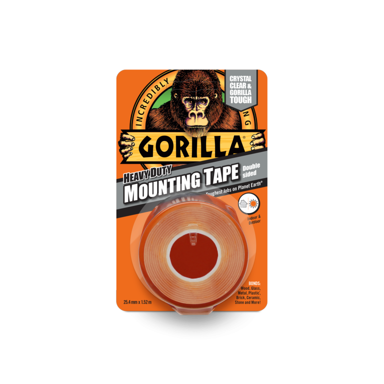 Gorilla Heavy Duty Clear Mounting Tape 1.5m - NWT FM SOLUTIONS - YOUR CATERING WHOLESALER