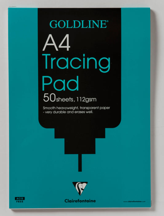 Clairefontaine Goldline Heavyweight A4 Tracing Pad 112gsm 50 Sheets - GPT3A4Z - NWT FM SOLUTIONS - YOUR CATERING WHOLESALER