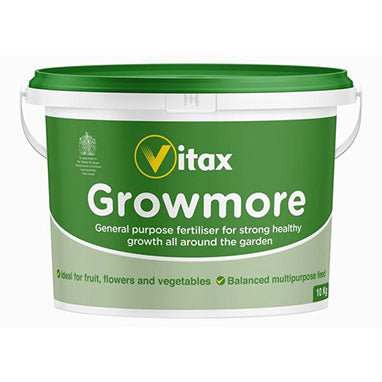Vitax Growmore Tub 10kg - NWT FM SOLUTIONS - YOUR CATERING WHOLESALER