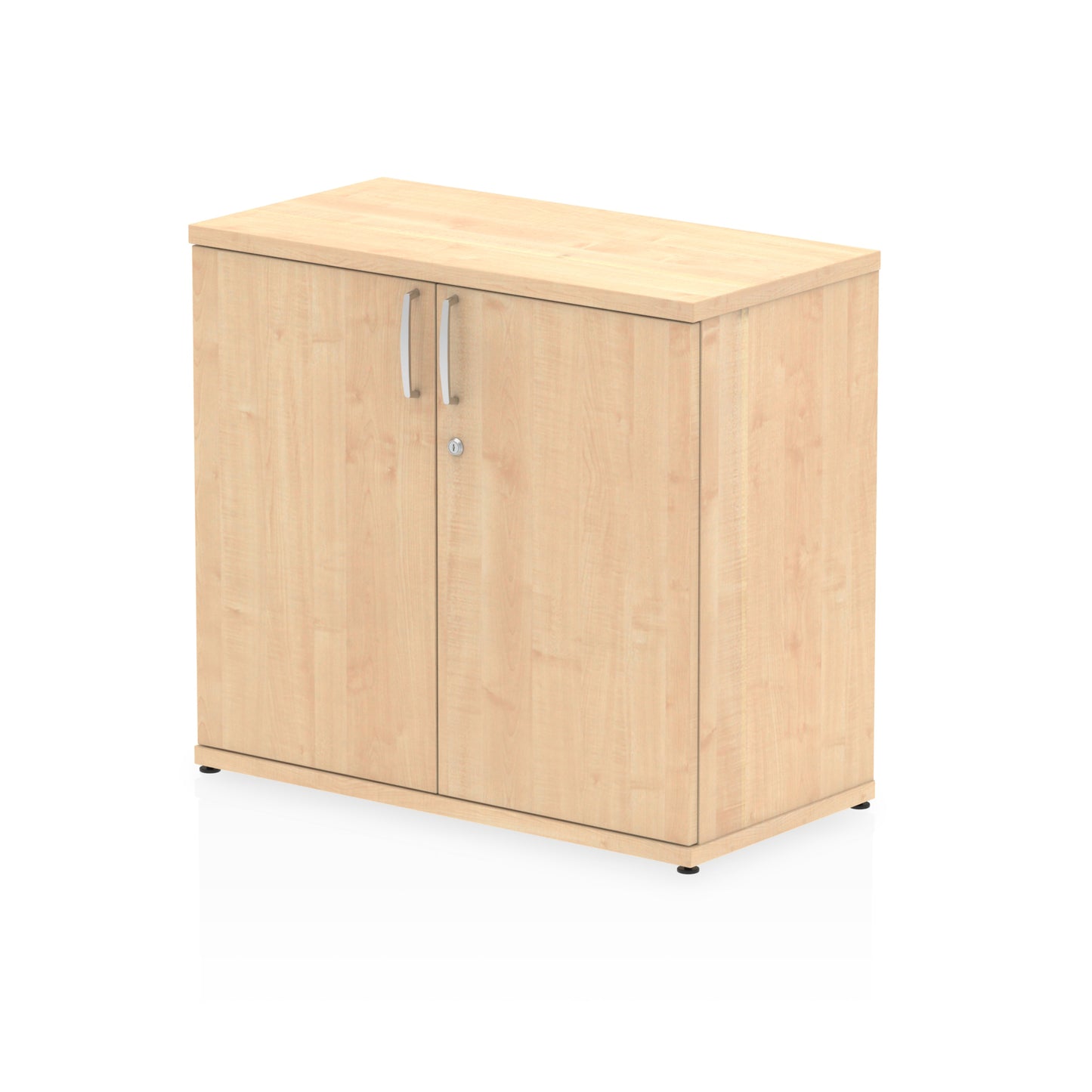 Dynamic Impulse 600mm Deep Desk High Cupboard Maple I000242 - NWT FM SOLUTIONS - YOUR CATERING WHOLESALER