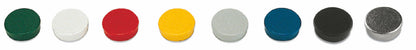 Bi-Office Round Magnets 20mm Yellow (Pack 10) - IM140209