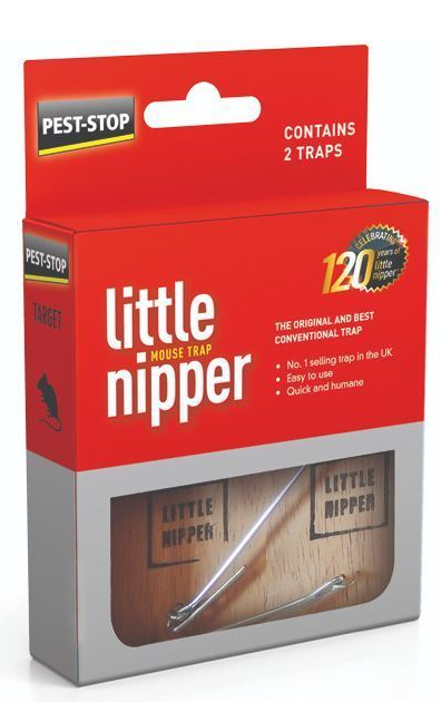 Pest-Stop Little Nipper Original Mouse Trap Twin Pack - NWT FM SOLUTIONS - YOUR CATERING WHOLESALER