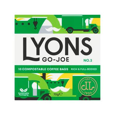 Lyons Go Joe Coffee Break Bags 10's - NWT FM SOLUTIONS - YOUR CATERING WHOLESALER
