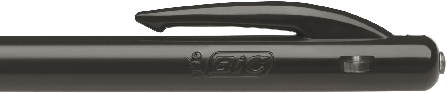 Bic M10 Clic Retractable Ballpoint Pen 1mm Tip 0.32mm Line Black (Pack 50) - 1199190125