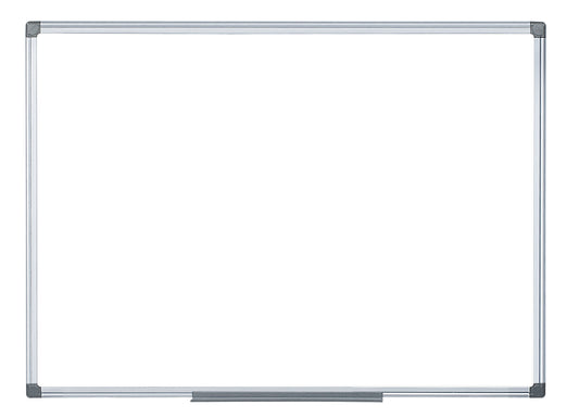 Bi-Office Maya Double Sided Magnetic Whiteboard Laquered Steel Aluminium Frame 900x600mm - MA0314750 - NWT FM SOLUTIONS - YOUR CATERING WHOLESALER