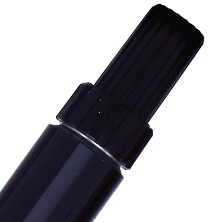 Pentel N60 Permanent Marker Chisel Tip 3.9-5.7mm Line Black (Pack 12) - N60-A