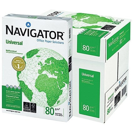 Navigator A4 80gsm White Universal Paper (500 Sheet) - NWT FM SOLUTIONS - YOUR CATERING WHOLESALER