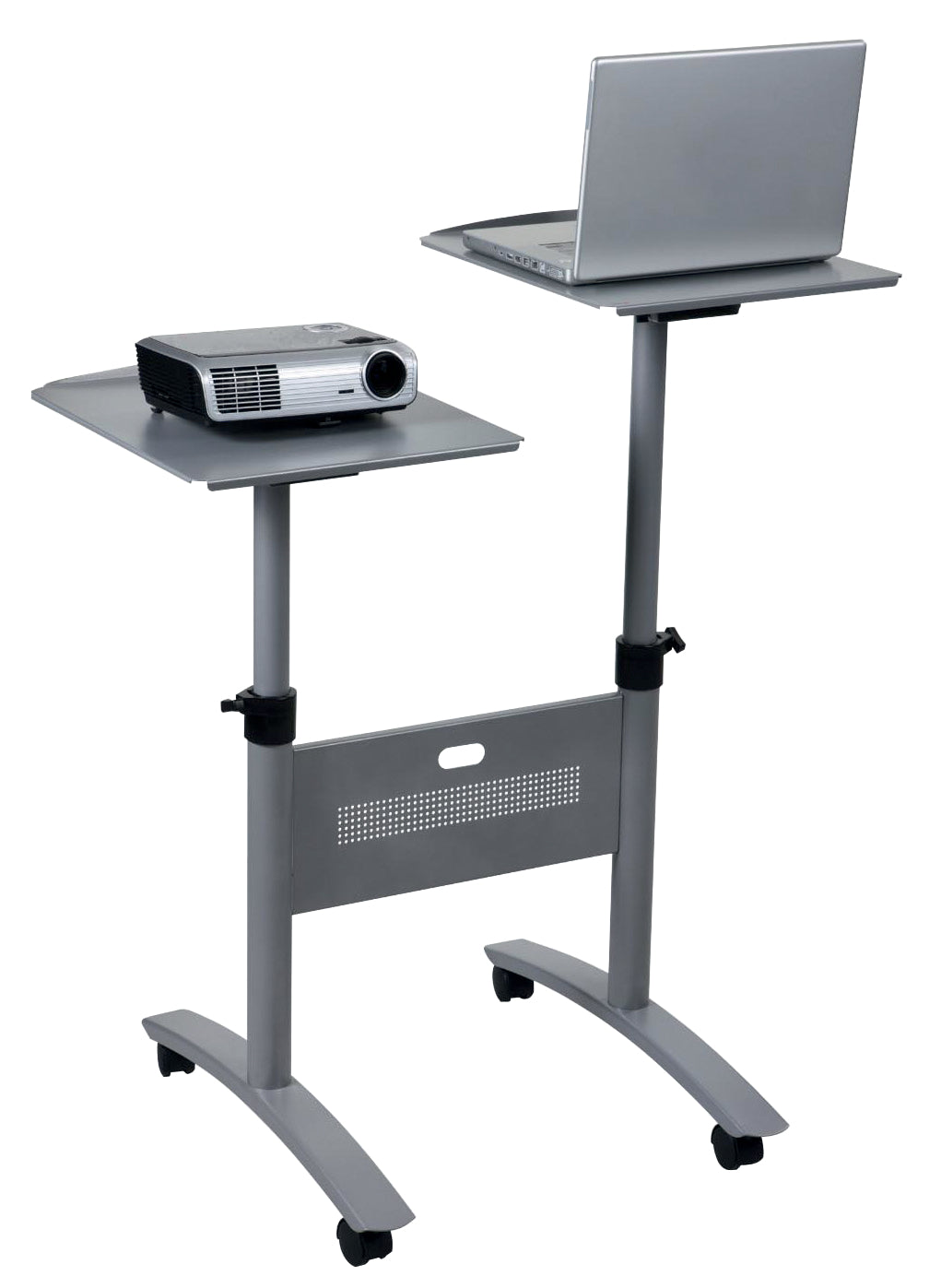 Nobo Multimedia Projector Trolley Twin Platform Grey 1900791