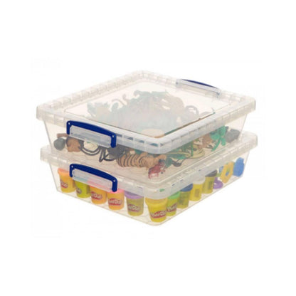 Really Useful Clear Plastic (Nestable) Storage Box 10.5 Litre - NWT FM SOLUTIONS - YOUR CATERING WHOLESALER