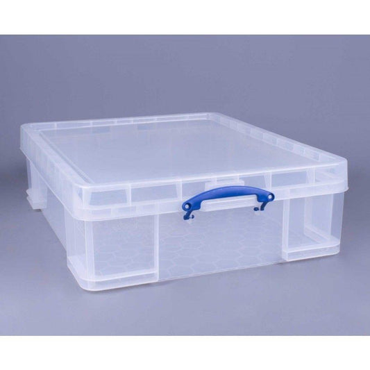 Really Useful Clear Plastic Storage Box 70 Litre - NWT FM SOLUTIONS - YOUR CATERING WHOLESALER