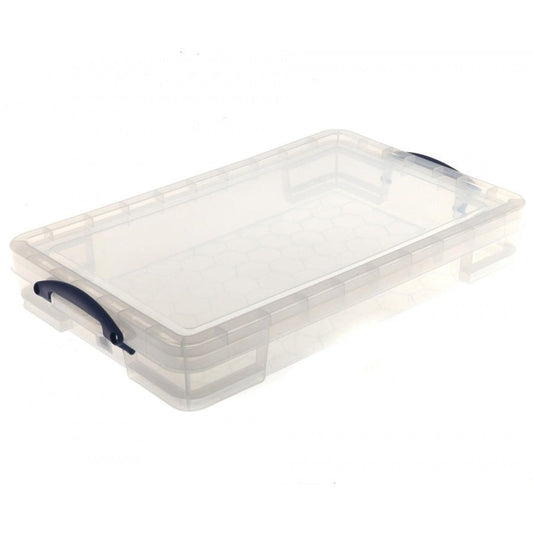 Really Useful Clear Plastic Storage Box 20 Litre - NWT FM SOLUTIONS - YOUR CATERING WHOLESALER