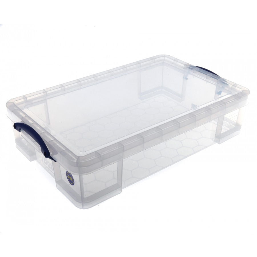 Really Useful Clear Plastic Storage Box 33 Litre - NWT FM SOLUTIONS - YOUR CATERING WHOLESALER