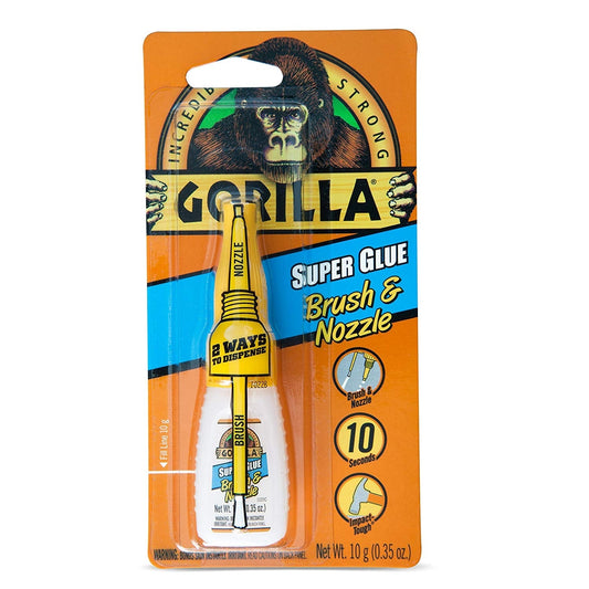 Gorilla Superglue Brush & Nozzle - NWT FM SOLUTIONS - YOUR CATERING WHOLESALER