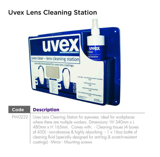 Uvex Formulated Cleaning Fluid 500ml / 16oz