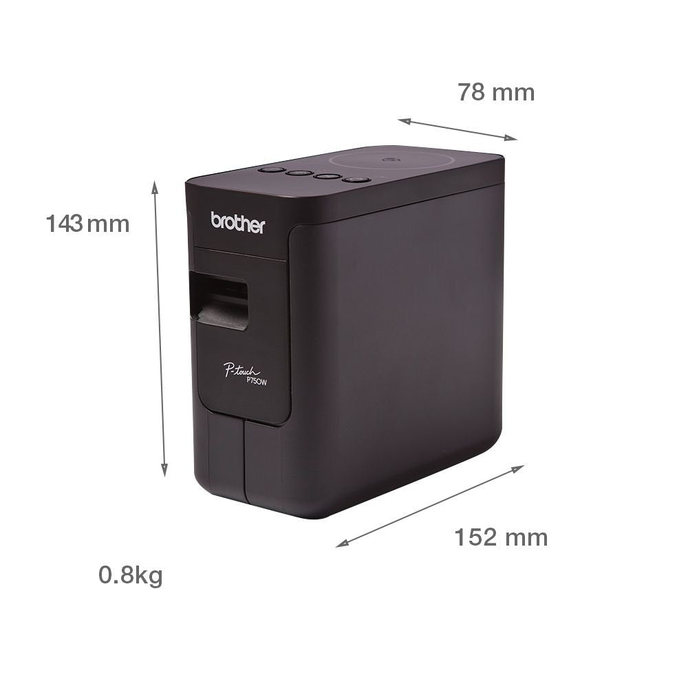 Brother PTP750W Desktop Label Printer