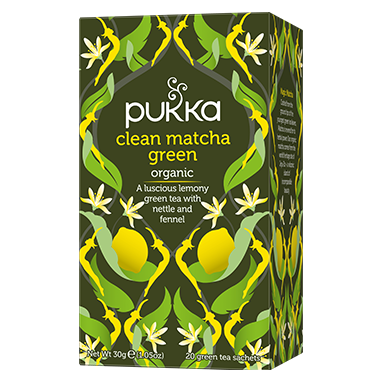 Pukka Tea Clean Matcha Green Envelopes 20's