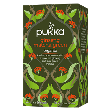 Pukka Tea Ginseng Matcha Green Envelopes 20's