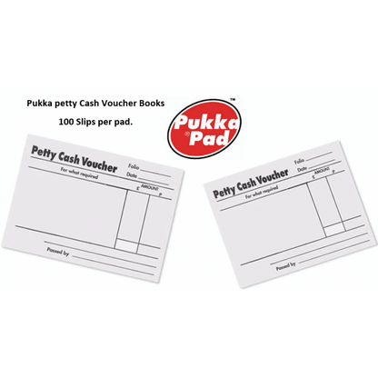 Petty Cash Voucher Pad 100 Sheets - NWT FM SOLUTIONS - YOUR CATERING WHOLESALER