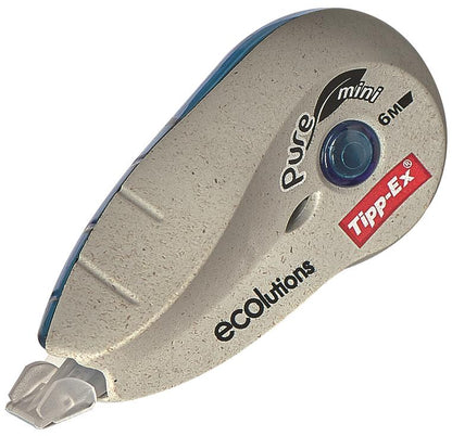Tipp-Ex Pure ECO Mini Correction Tape Roller 5mmx6m White (Pack 10) - 918466