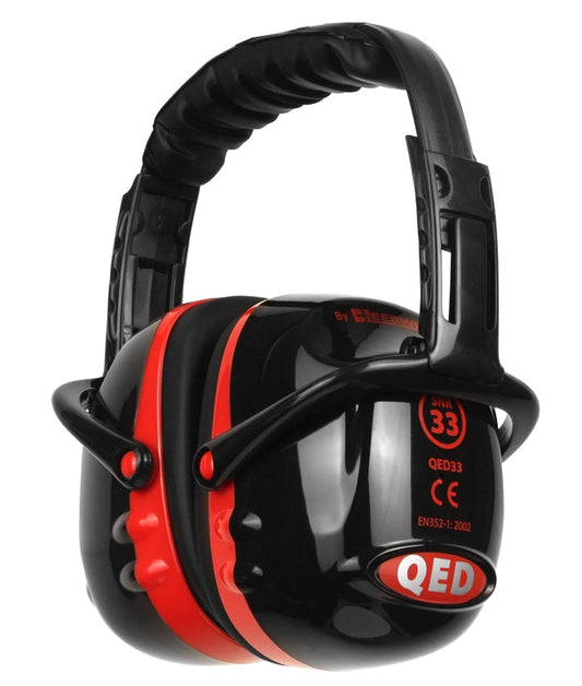 QED SNR 33 Headband Ear Defenders - NWT FM SOLUTIONS - YOUR CATERING WHOLESALER