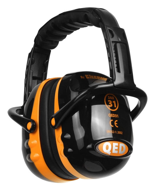 QED SNR 31 Headband Ear Defenders - NWT FM SOLUTIONS - YOUR CATERING WHOLESALER