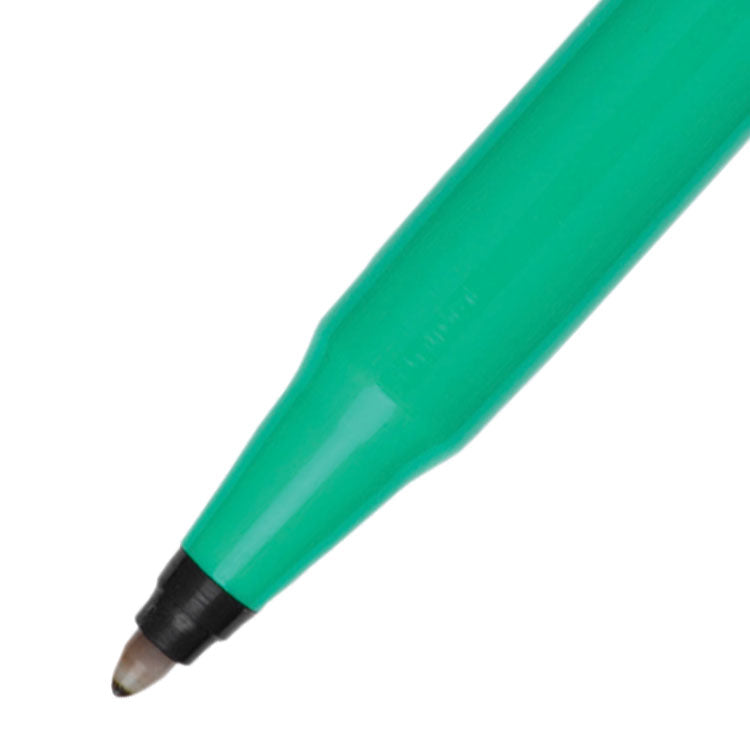 Pentel R50 Rollerball Pen 0.8mm Tip 0.4mm Line Black (Pack 12) - R50-A