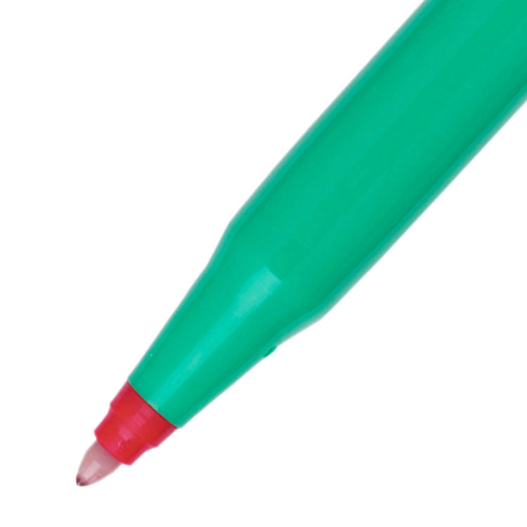 Pentel R50 Rollerball Pen 0.8mm Tip 0.4mm Line Red (Pack 12) - R50-B