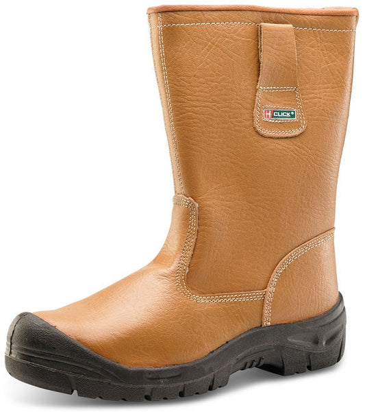 Beeswift Footwear Superior Lined Scuff Cap Size 12 Rigger Boots - NWT FM SOLUTIONS - YOUR CATERING WHOLESALER