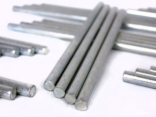ValueX Deflecto Metal Riser Rods 115mm (Pack 4) - CP006YTSTD - NWT FM SOLUTIONS - YOUR CATERING WHOLESALER