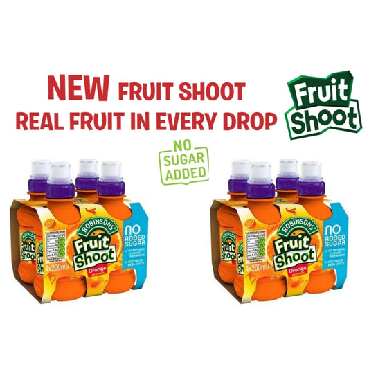 Fruit Shoot Orange 4x200ml - NWT FM SOLUTIONS - YOUR CATERING WHOLESALER