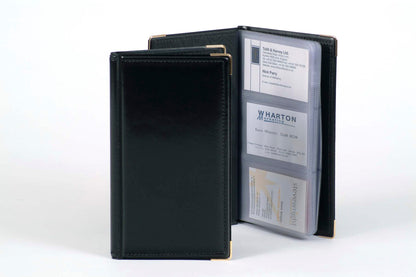 Goldline 115x214mm Business Card Holder 48 Pocket Black - SBC3P/BLKZ