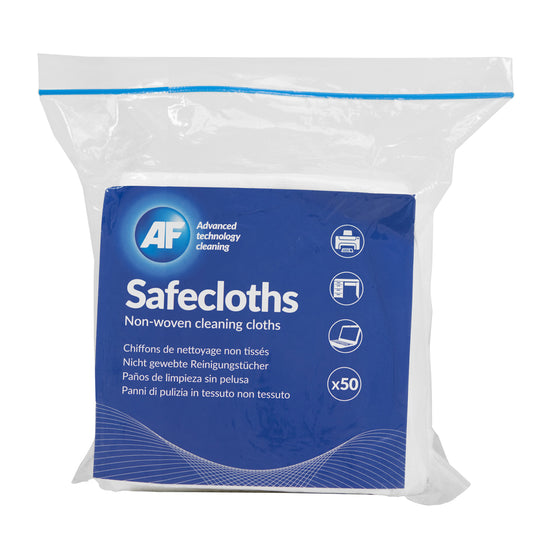 AF Safecloths Cleaning Cloths 320x340mm (Pack 50) SCH050 - NWT FM SOLUTIONS - YOUR CATERING WHOLESALER