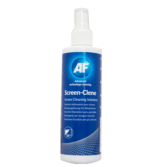 AF Screen-Clene Cleaning Pump Spray 250ml ASCS250 - NWT FM SOLUTIONS - YOUR CATERING WHOLESALER
