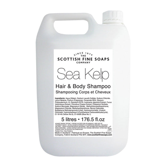 Sea Kelp Hair & Body Wash 5 Litre - NWT FM SOLUTIONS - YOUR CATERING WHOLESALER